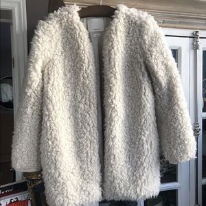 WILFRED Sherpa Faux Teddy Lined Coat, XS